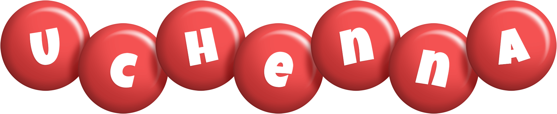 Uchenna candy-red logo