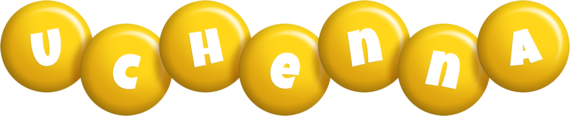Uchenna candy-yellow logo