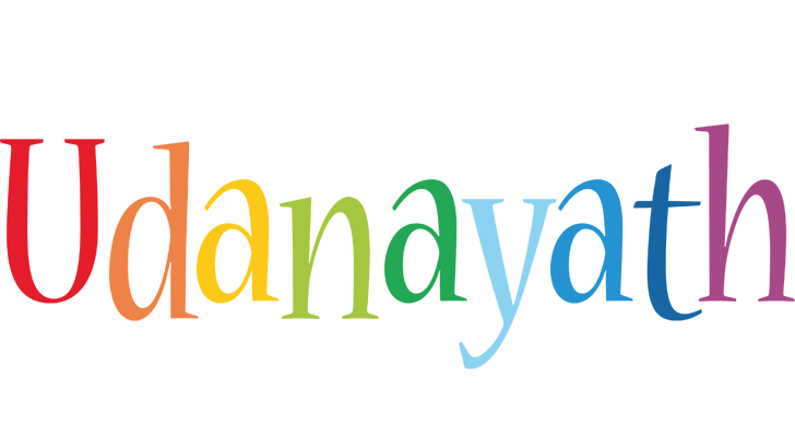 Udanayath birthday logo