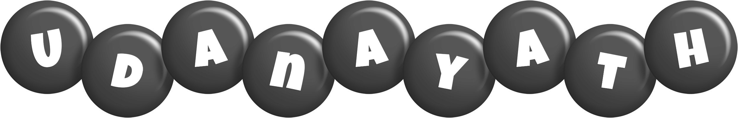 Udanayath candy-black logo
