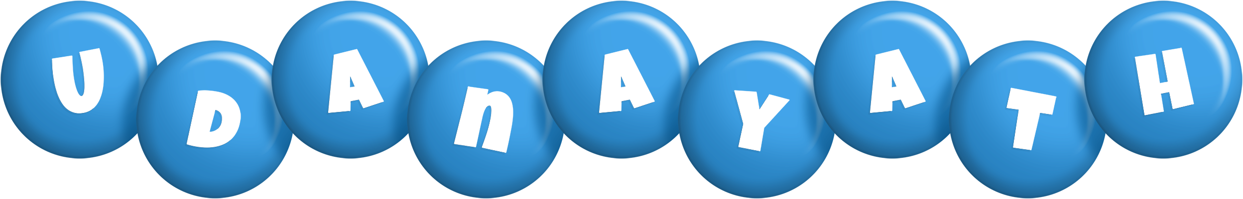Udanayath candy-blue logo
