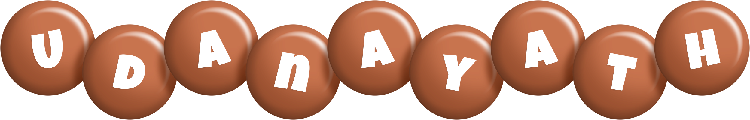 Udanayath candy-brown logo