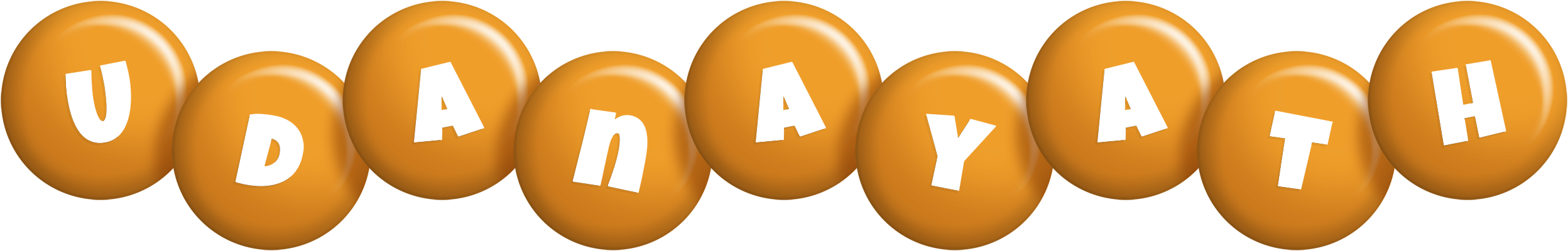 Udanayath candy-orange logo