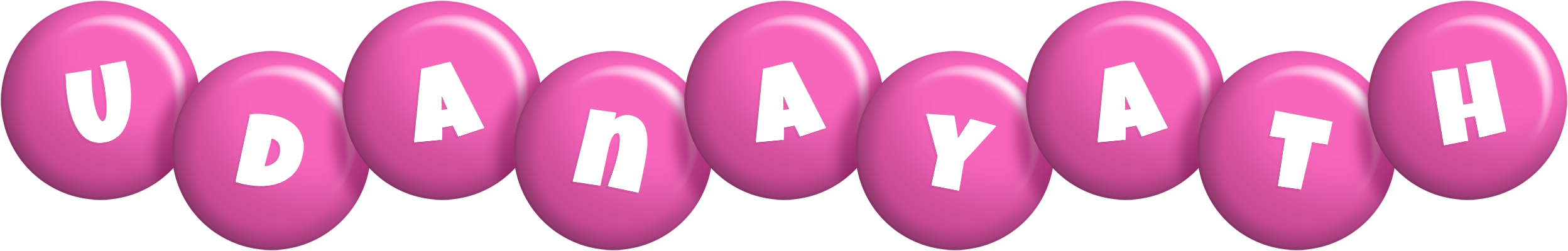 Udanayath candy-pink logo