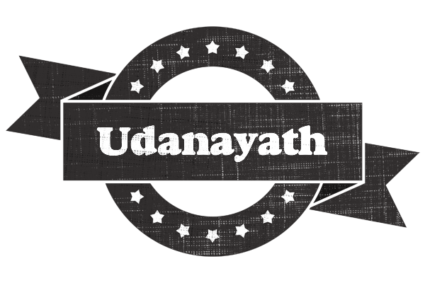 Udanayath grunge logo