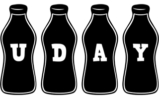 Uday bottle logo