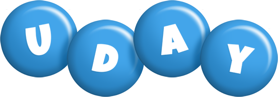 Uday candy-blue logo