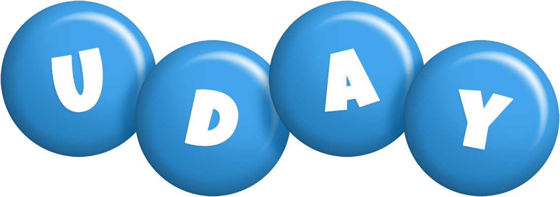 Uday candy-blue logo