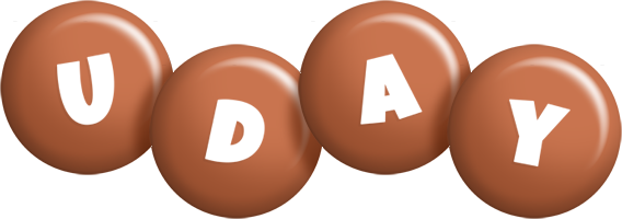 Uday candy-brown logo