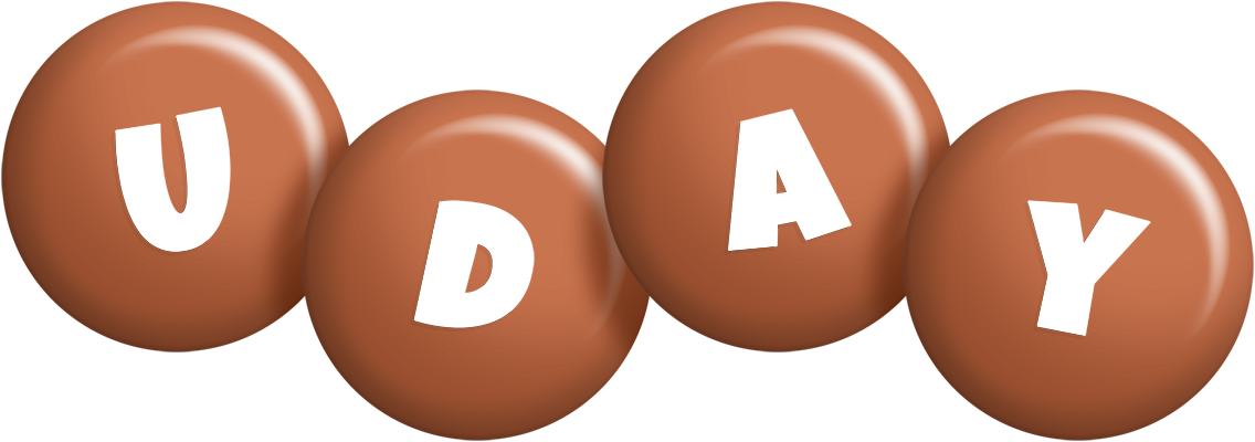 Uday candy-brown logo