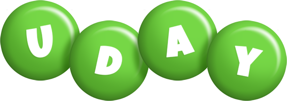 Uday candy-green logo