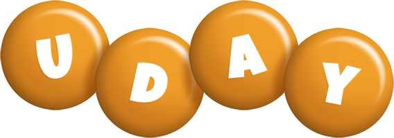 Uday candy-orange logo