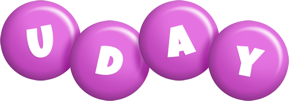 Uday candy-purple logo