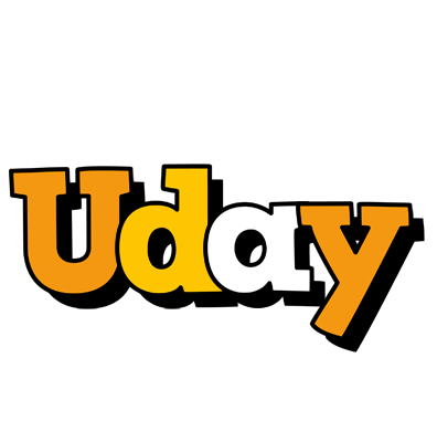 Uday cartoon logo