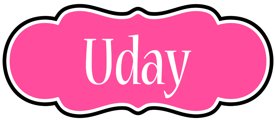 Uday invitation logo