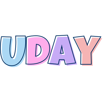 Uday pastel logo
