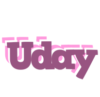 Uday relaxing logo
