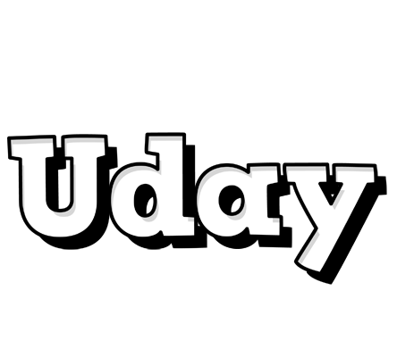 Uday snowing logo
