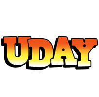 Uday sunset logo