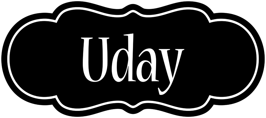 Uday welcome logo