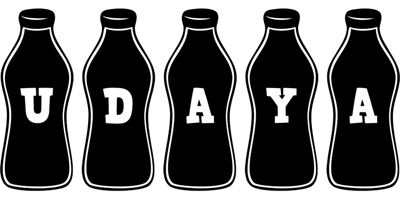 Udaya bottle logo