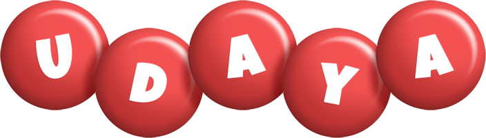 Udaya candy-red logo