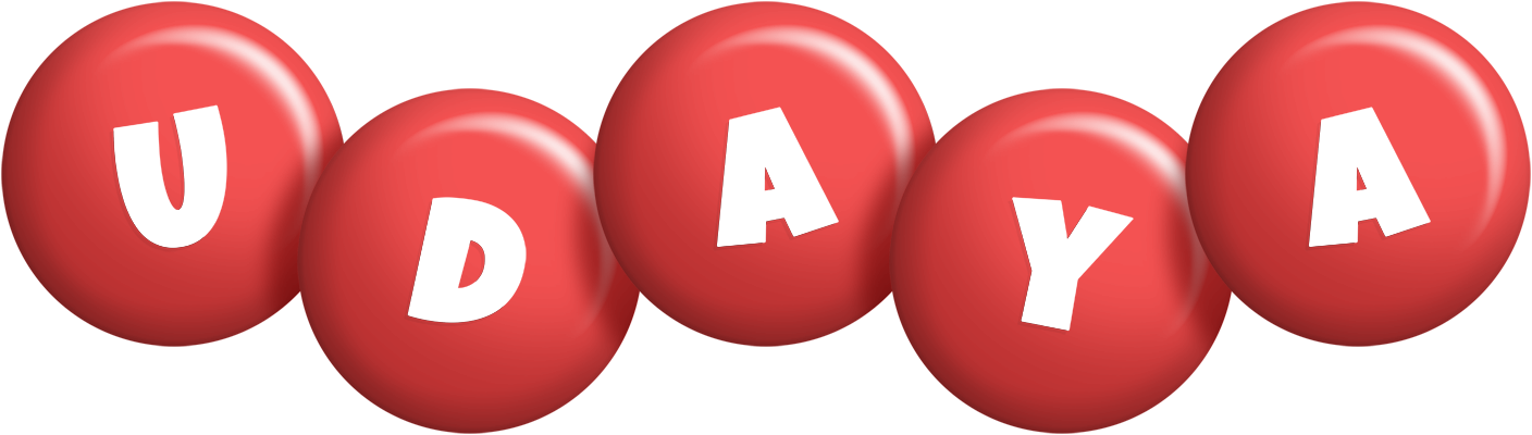 Udaya candy-red logo