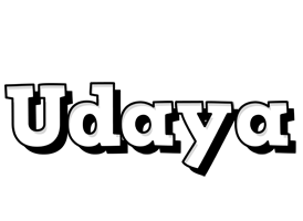 Udaya snowing logo