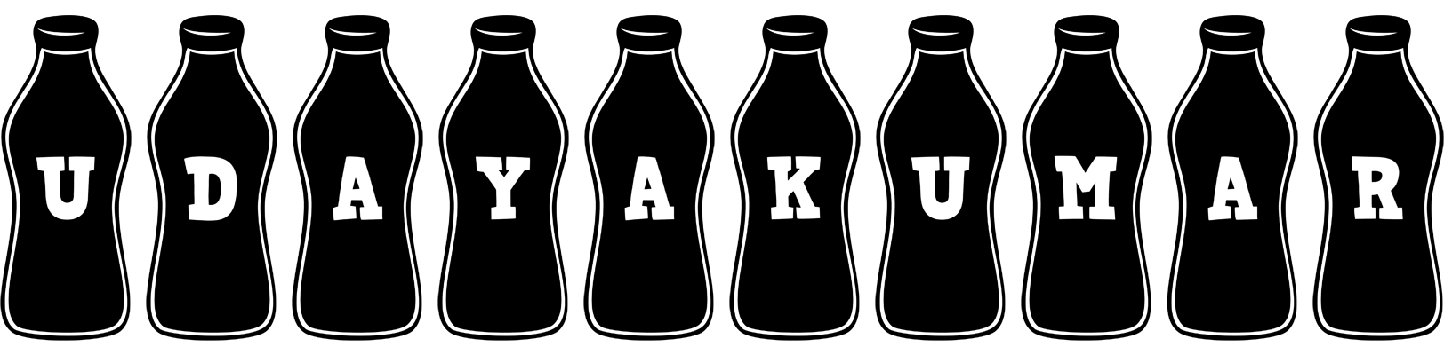 Udayakumar bottle logo