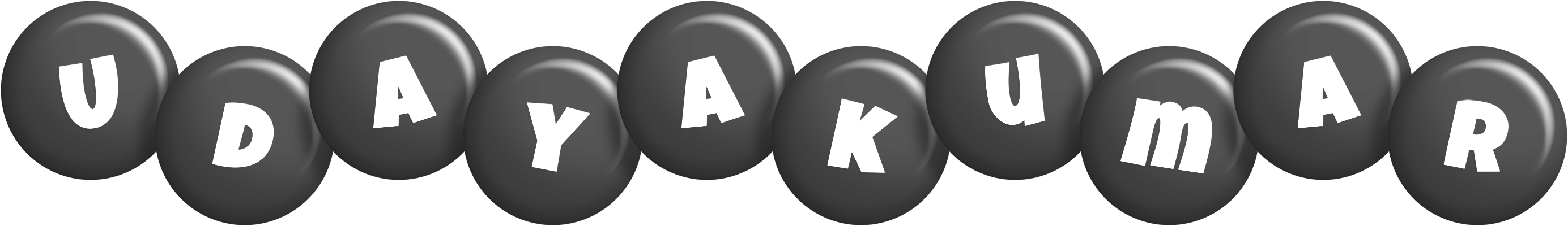 Udayakumar candy-black logo