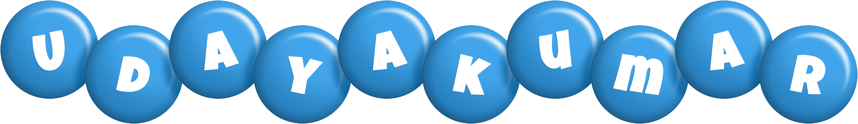 Udayakumar candy-blue logo
