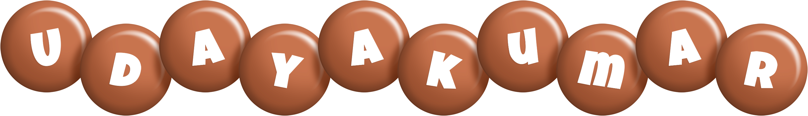 Udayakumar candy-brown logo