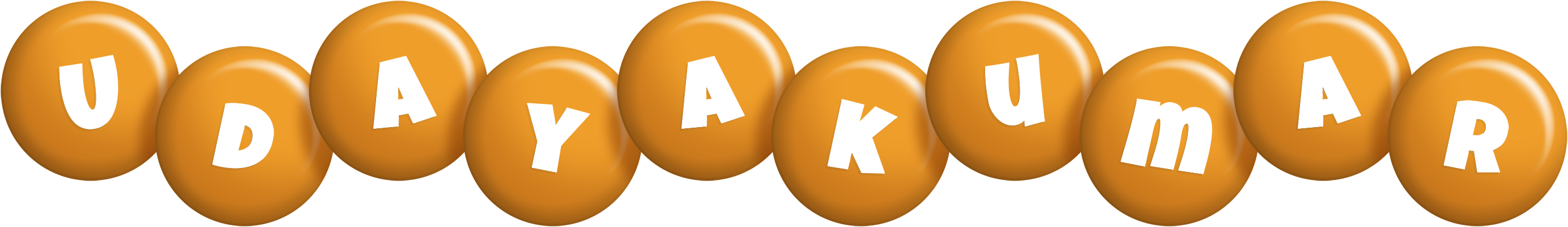Udayakumar candy-orange logo