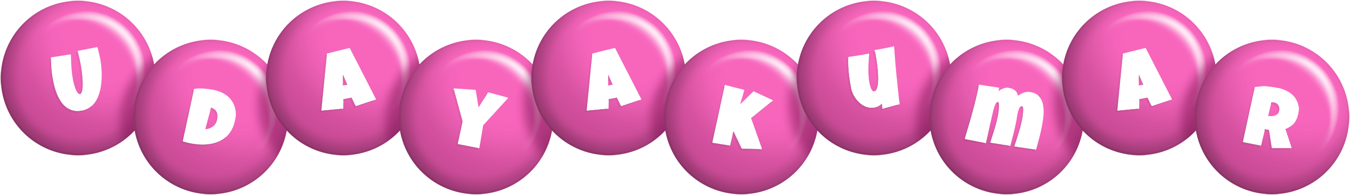 Udayakumar candy-pink logo
