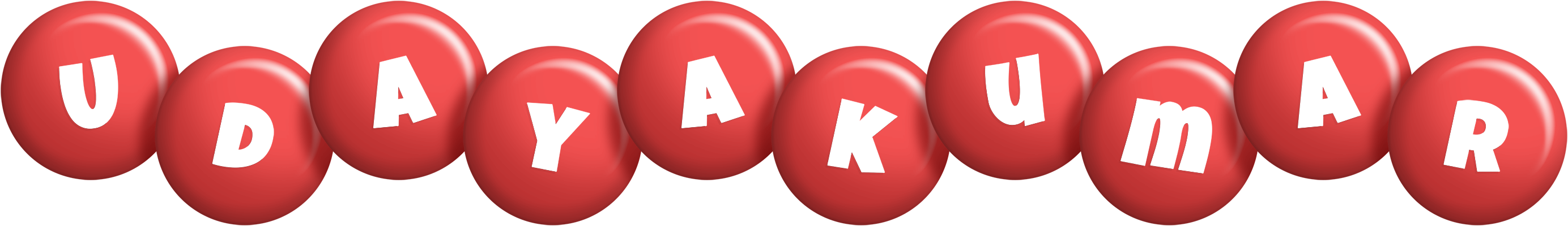 Udayakumar candy-red logo