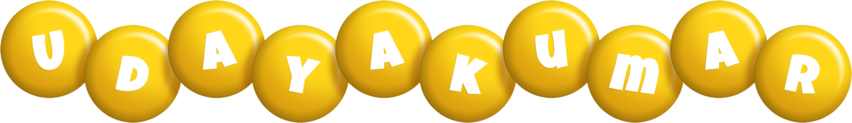 Udayakumar candy-yellow logo