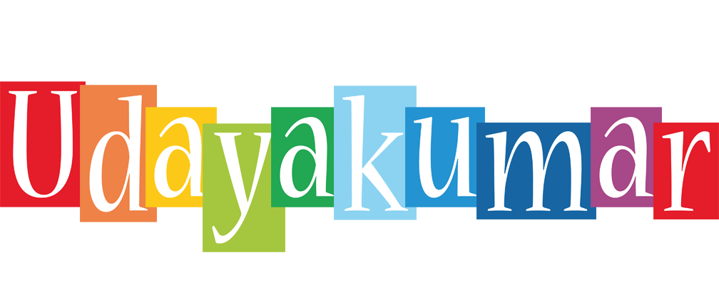 Udayakumar colors logo