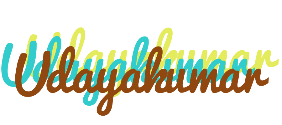 Udayakumar cupcake logo