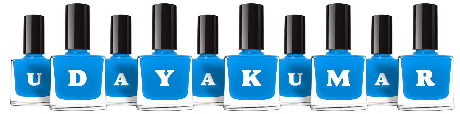 Udayakumar glossy logo