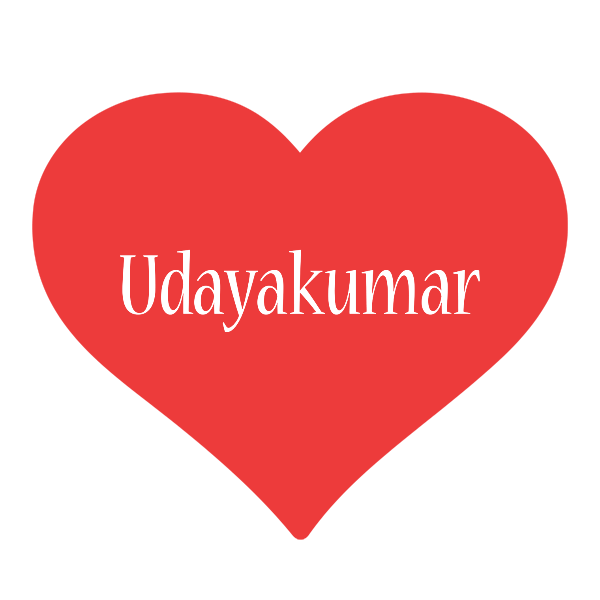 Udayakumar love logo