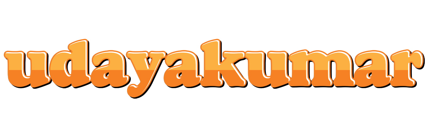 Udayakumar orange logo