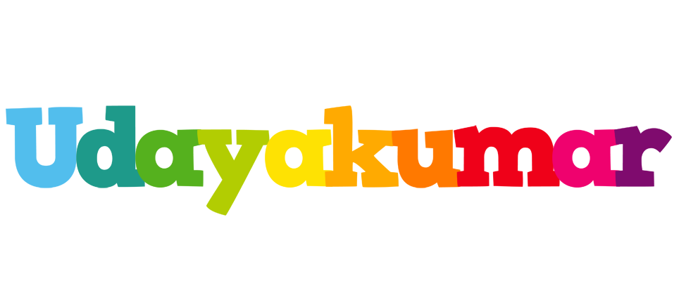 Udayakumar rainbows logo