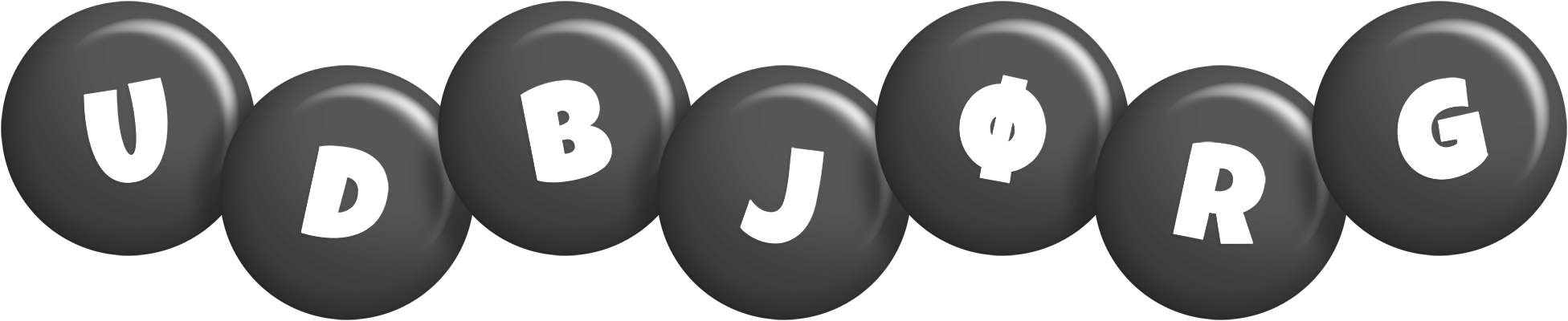 Udbjørg candy-black logo