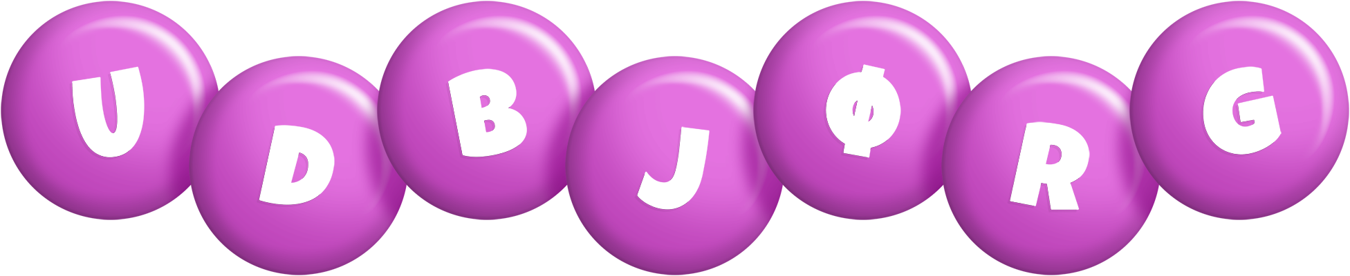 Udbjørg candy-purple logo