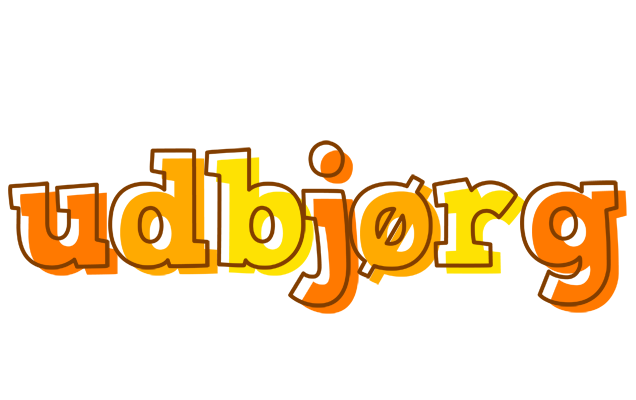 Udbjørg desert logo