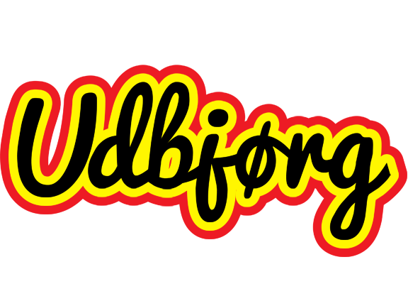 Udbjørg flaming logo