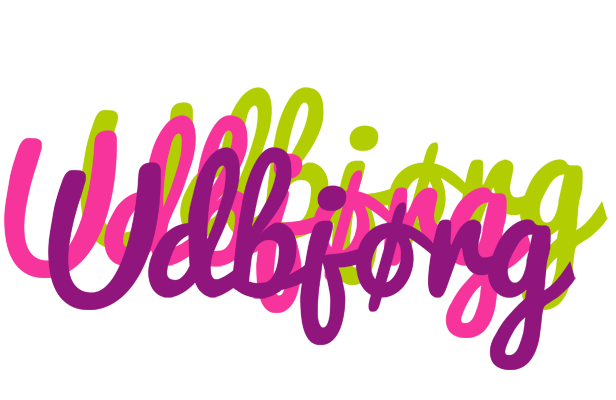 Udbjørg flowers logo