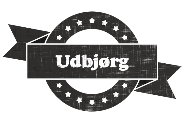 Udbjørg grunge logo