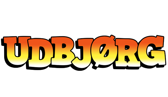 Udbjørg sunset logo