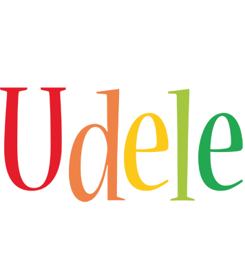 Udele birthday logo